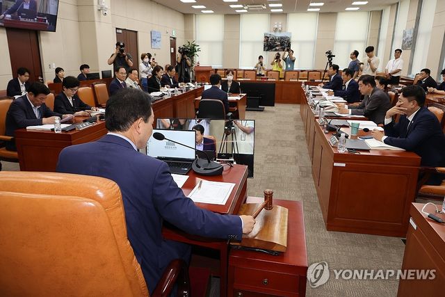 안규백 국방장관 인사청문회 안건 상정