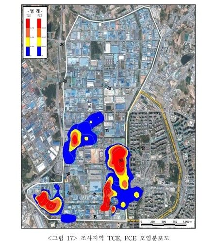 광주 하남산단 지하수 발암물질 오염