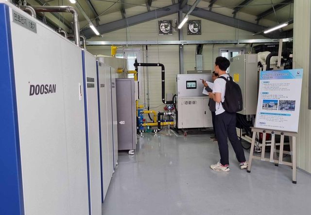 온실 3중 열병합시스템 설비 