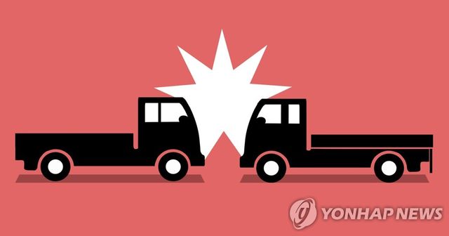 트럭 - 트럭 교통사고 (PG)