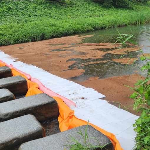 탄동천으로 유출된 항공유