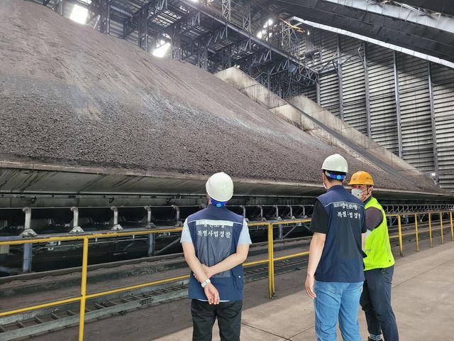 단속 벌이는 강원소방