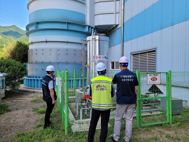 단속 벌이는 강원소방