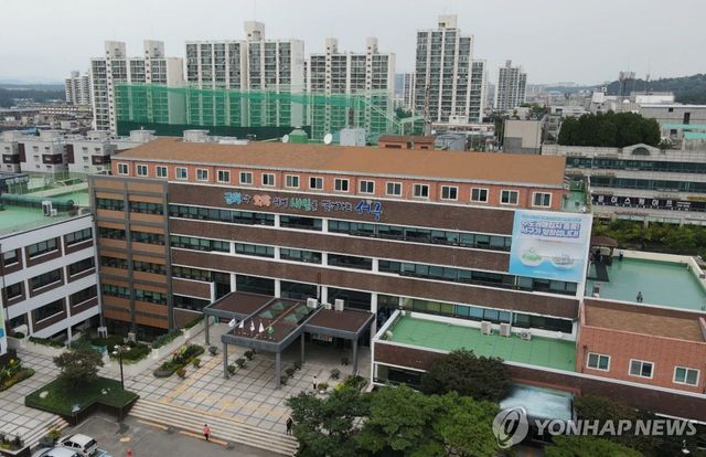 인천 서구청 전경