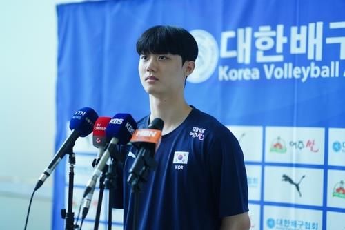 남자배구 국가대표에서 뛴 이우진 