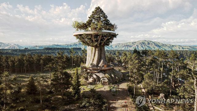 창원 대상공원 '빅트리' 조감도