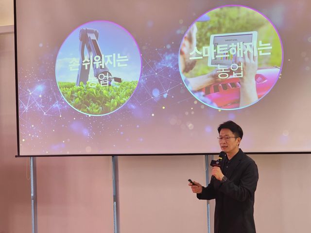 대동 3대 AI 기술 개발 설명하는 최준기 대동에이아이랩 대표