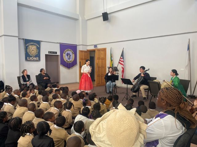 짐바브웨 수도 하라레 셀레브레이션교회에서 열린 뷰티플마인드 공연