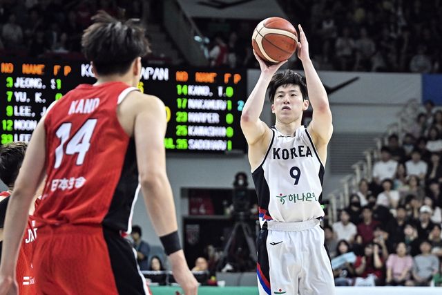 3점슛 쏘는 이정현