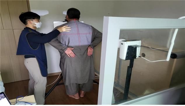 휴대용 엑스레이 촬영장치 활용 사례