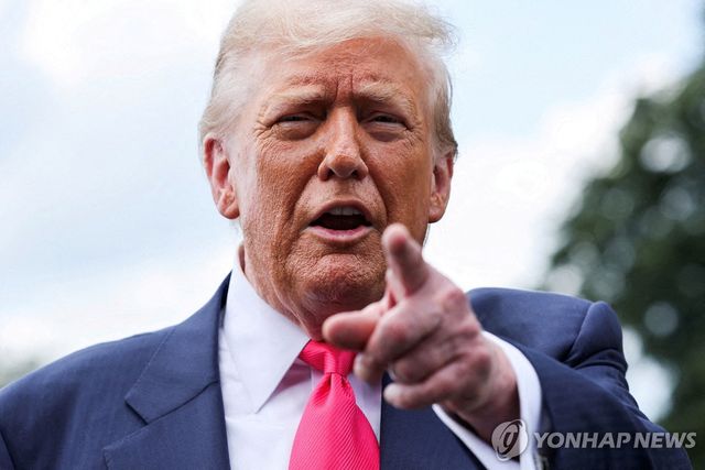 도널드 트럼프 미국 대통령