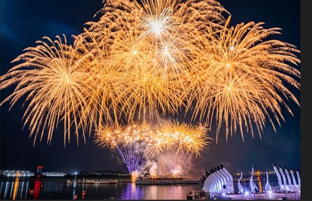 목포해상W쇼 장면