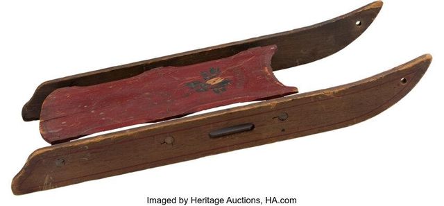 205억 원에 낙찰된 '로즈버드' 썰매