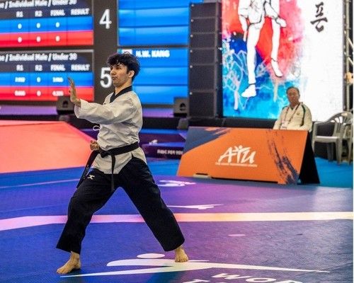 지난 17일 열린 춘천코리아오픈태권도대회