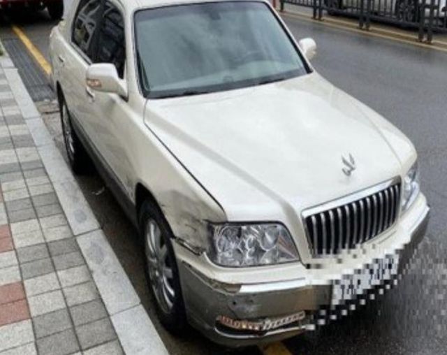 인도 돌진한 차량