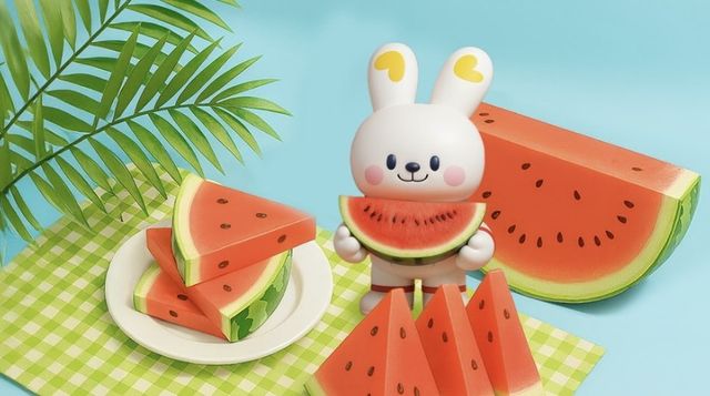 '벼리' 활용 여름 테마 디지털 굿즈