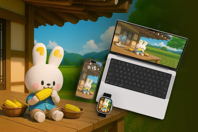 '벼리' 활용 여름 테마 디지털 굿즈