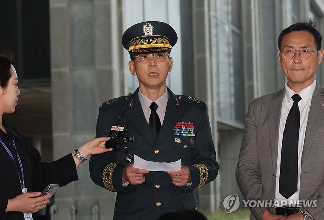 내란특검 출석하는 김용대 드론작전사령관