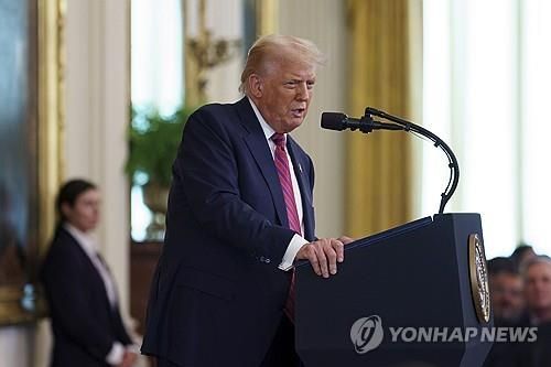 도널드 트럼프 미국 대통령