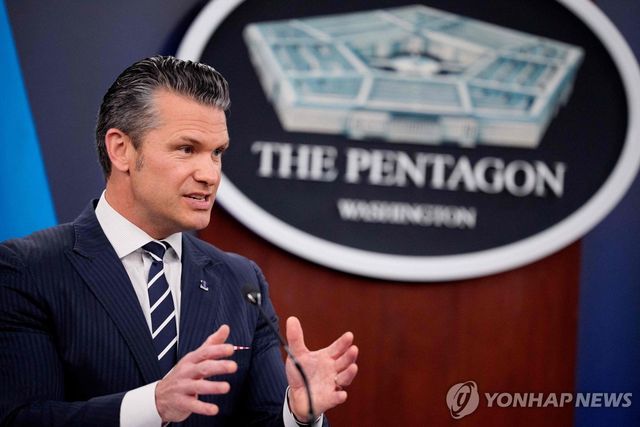 피트 헤그세스 미국 국방장관