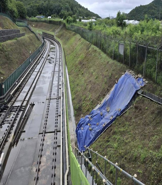 인천지하철 2호선 인천대공원역∼운연역 구간 토사 유실