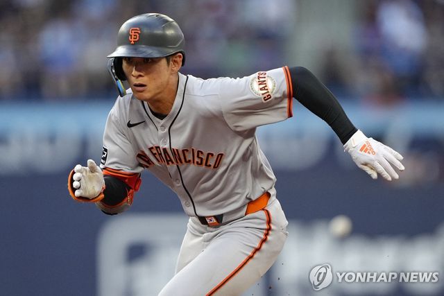 이정후의 토론토전 경기 모습. 