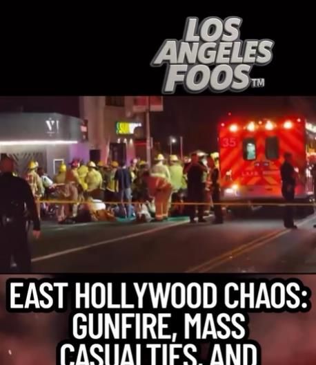 19일 미국 로스앤젤레스 차량 돌진 사고 현장 [인스타그램 캡처. 재판매 및 DB 금지] 