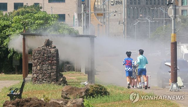 폭염주의보 내려진 제주