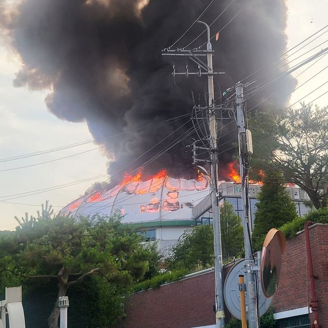 구리시 교회에서 화재