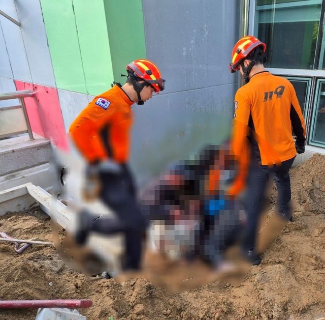 공사 현장 사고 사진