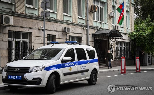 주러시아 아제르바이잔 대사관 모습