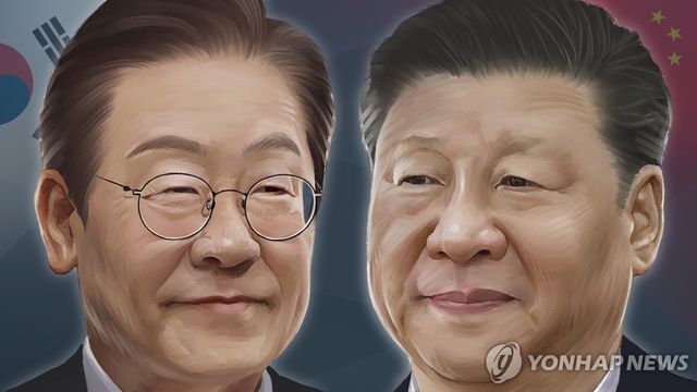 이재명 대한민국 대통령 - 시진핑 중국 국가주석 (PG)