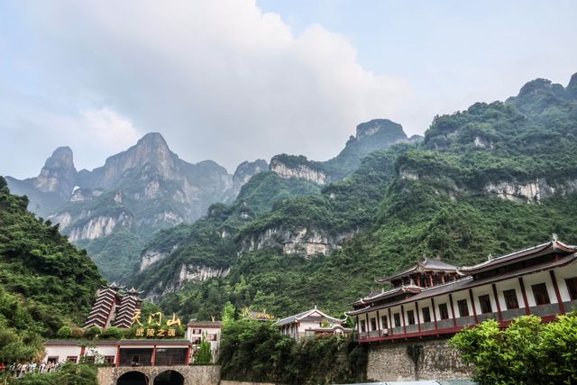 톈먼산(天門山) 입구 [사진/백승렬 기자] 