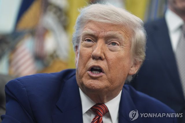 도널드 트럼프 미국 대통령