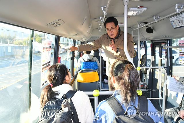 울주군, 시내버스 불편해소 현장 행보