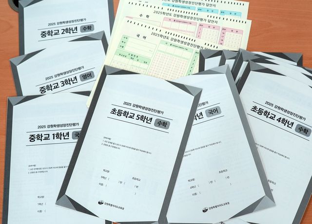 강원학생성장진단평가 시험지