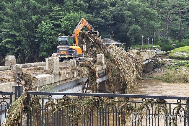 물폭탄 쏟아진 가평