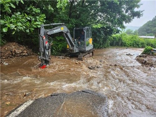 집중호우 쏟아진 포천 내촌면 피해 현장