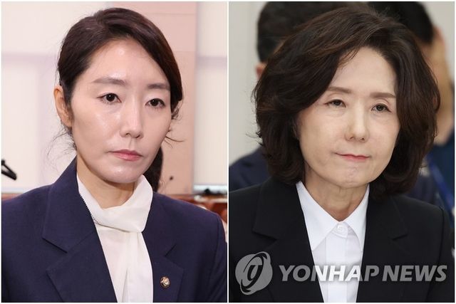 강선우 여성가족부(왼쪽)·이진숙 교육부 장관 후보자