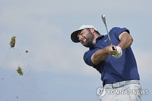 셰플러의 아이언 샷.