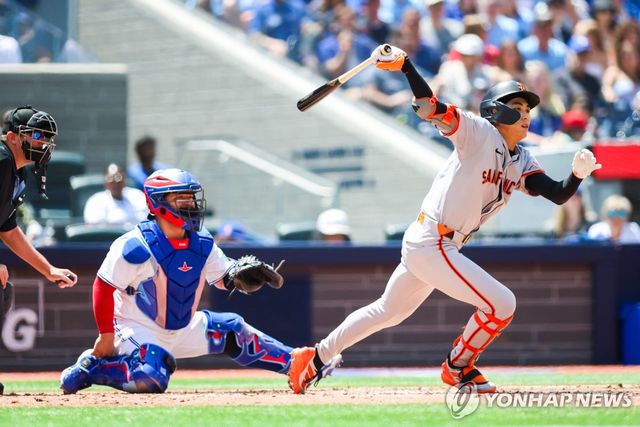 기술적인 타격으로 안타를 만든 이정후