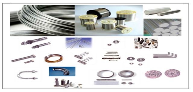 스테인리스 스틸 선재와 가공품