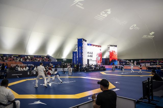 주말동안 열린 오픈대회 전경