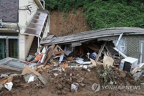 새벽 물폭탄 쏟아진 가평