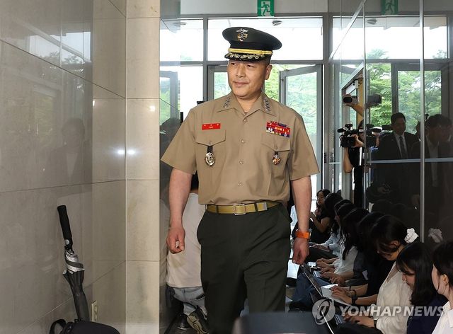 박정훈 대령, 순직해병특검 출석