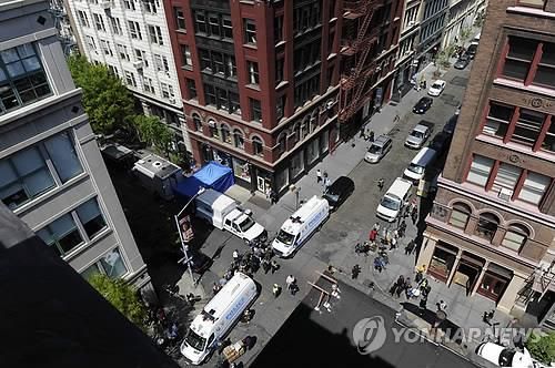 이튼 패츠가 실종됐던 뉴욕 소호 거리(2012년 4월)