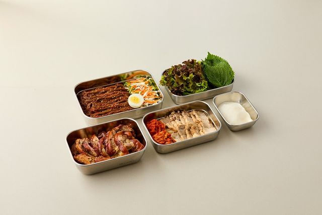 제주가치돌봄 도시락 스테인리스 다회용기 전환