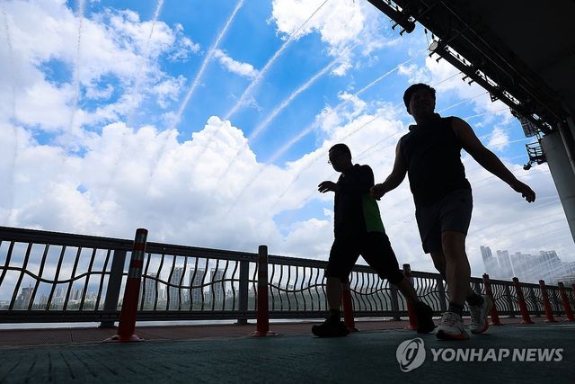 비 내린 뒤 찾아온 폭염