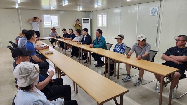 춘천계성학교 증축 공사 현장 주민 간담회