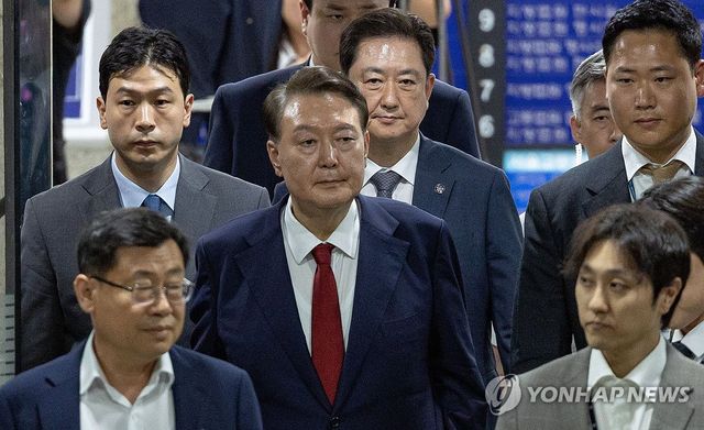 구속심사 마친 윤석열 전 대통령